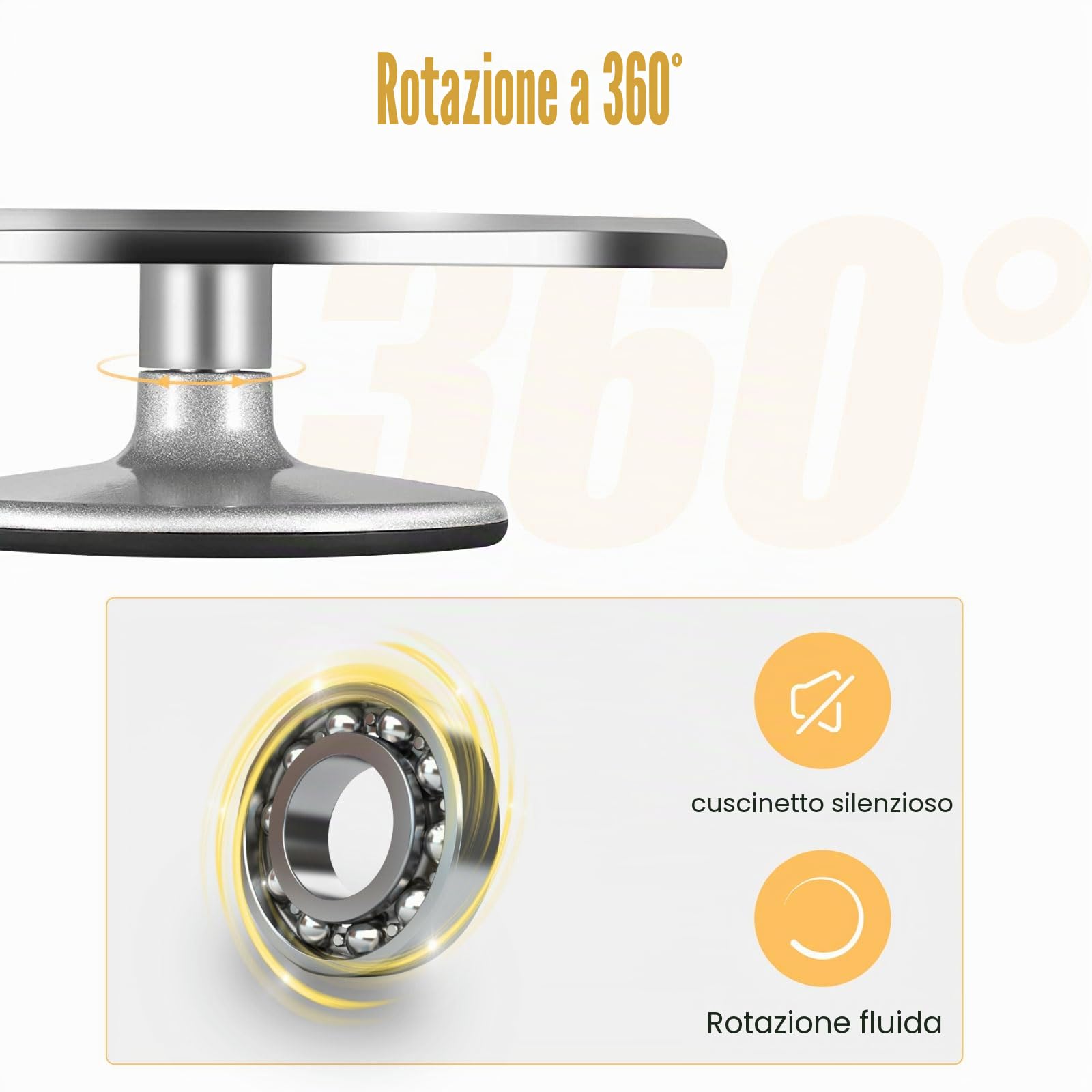 Uten Piatto Girevole per Torte in Alluminio, Set di Utensili Decorazioni Torte Pasticceria, Kit Pasticceria Professionale con Spatole e Ugelli, Per Fare Torte, Decorare Pasticcini