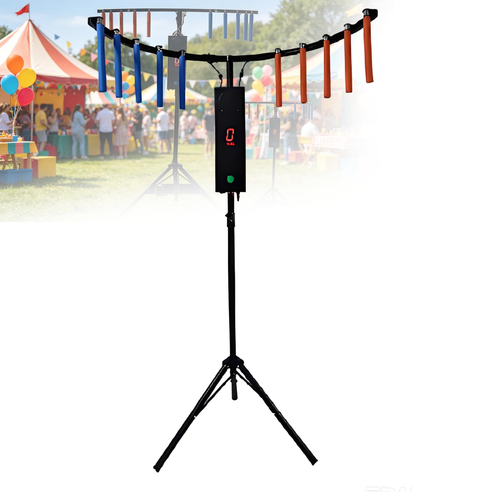 URJWAN Hand Eye Coordination Training Game, Catch Stick Arcade Game Machine Reflex Sticks Game, For Commercial Home Parties Black