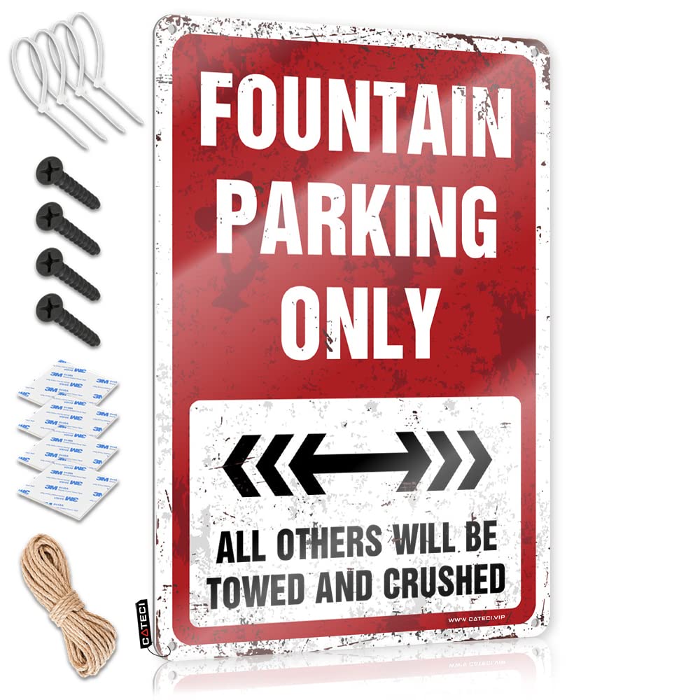 Decoration Soft Area Unique Fountain Parking Only For Classroom - Accessories Customizable(20X30CM)