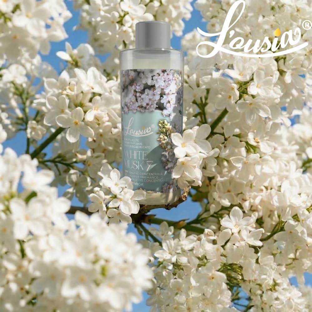 Set promozionale L’ousia Signature 3x400 g – GF, WM, BO, profumo per bucato concentrato e persistente, fino a 480 lavaggi