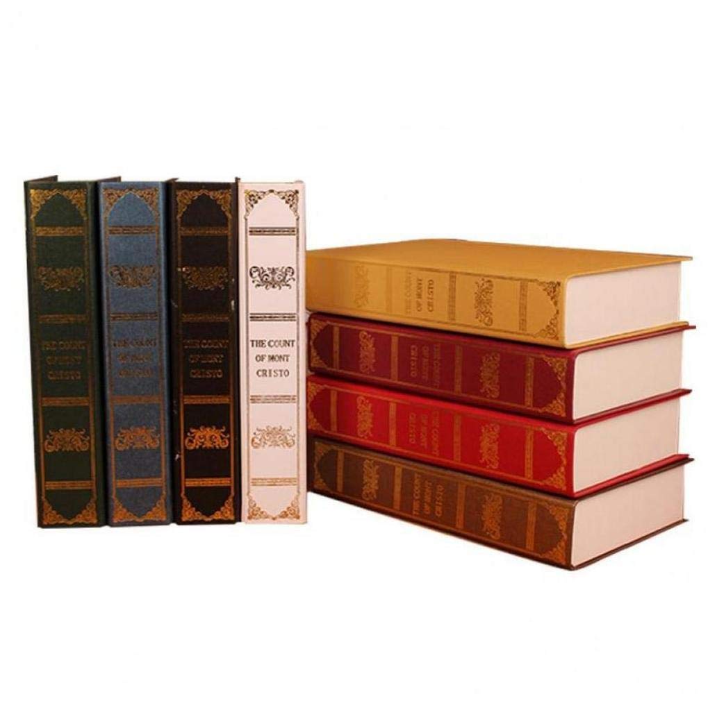 Household Simulation Book Study Prop Decoration Cafe Photography Props Bookcase Simulation Fake Book Random Color