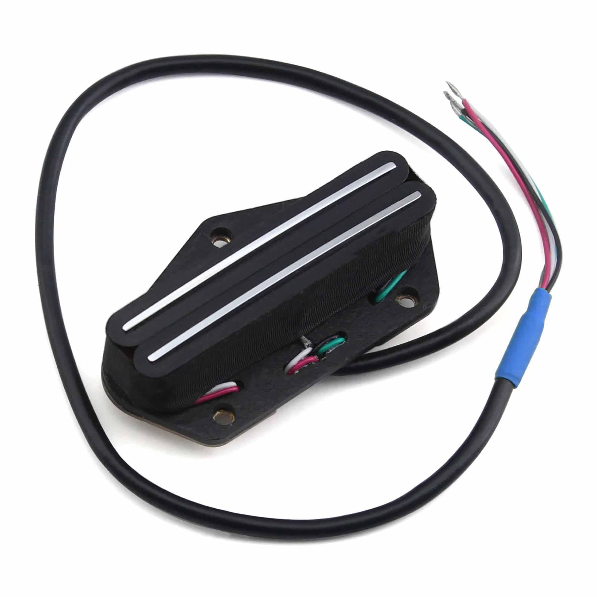 Pastillas De Guitarra Eléctrica Pastilla De Guitarra Alnico 5 | Pastilla humbucker de doble carril caliente puente TL 12K