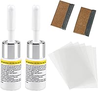 Vista 14 de 1 juego de líquido de reparación de grietas para parabrisas, kit de reparación de parabrisas, herramienta de reparación eficiente antiarañazos