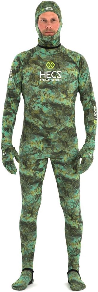 HECS Aquatic Dive Skin - Camo - Medium