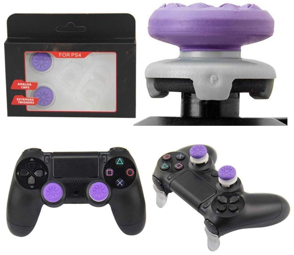 TMG CONTROLLER ANALOG FPS Extenders PS4 Thumbstick L2 R2 Trigger