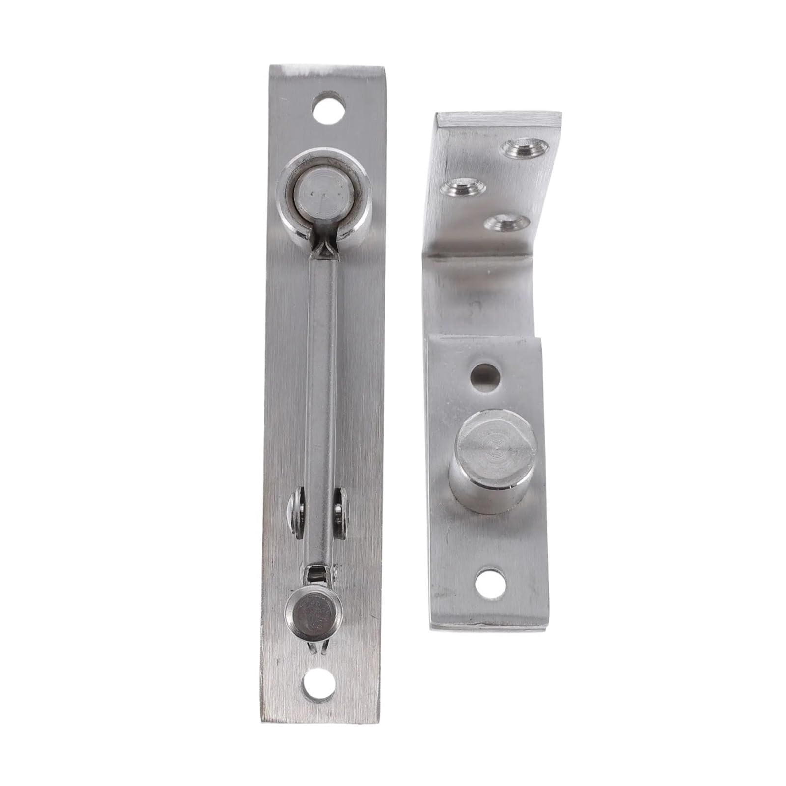 Bisagra de puerta reversible con cierre automático Bisagra De Puerta Pivotante Acero Inoxidable Cepillada Oculta