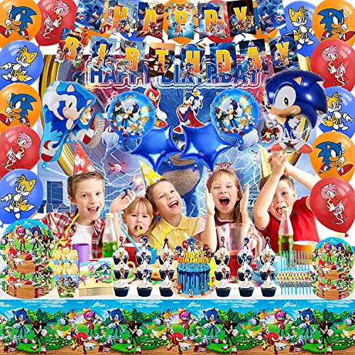 Decorazioni per feste Sonic,1 Anno Compleanno