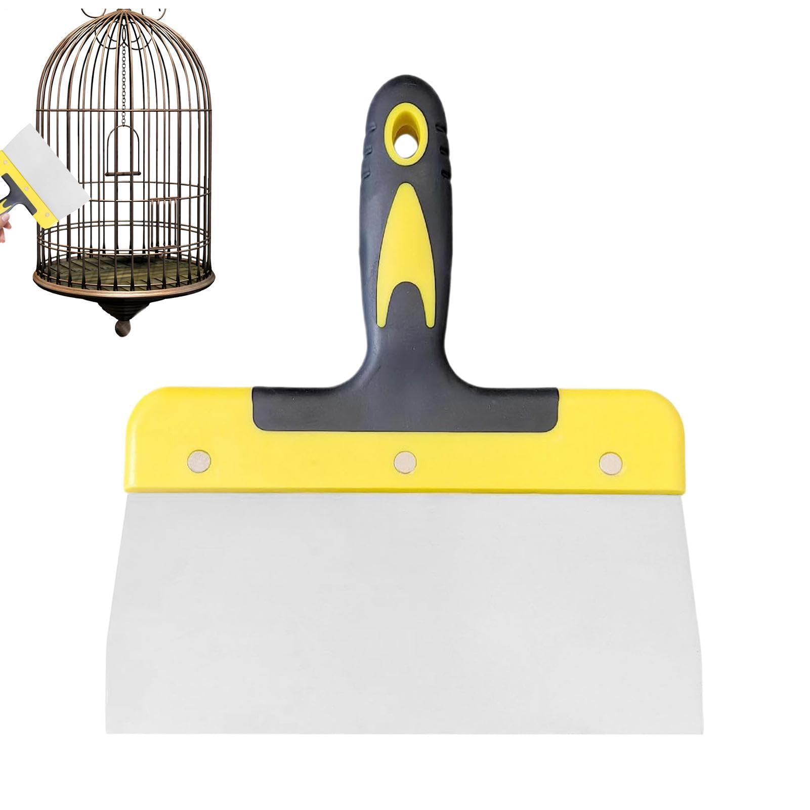 Raspador de Excrementos para Gallinero | Eliminación de excrementos de aves - Raspador limpiador para jaula de palomas - Para Adultos Cuidadores y Amantes de Aves Percha Hogar Oficina Jardín Terraza P