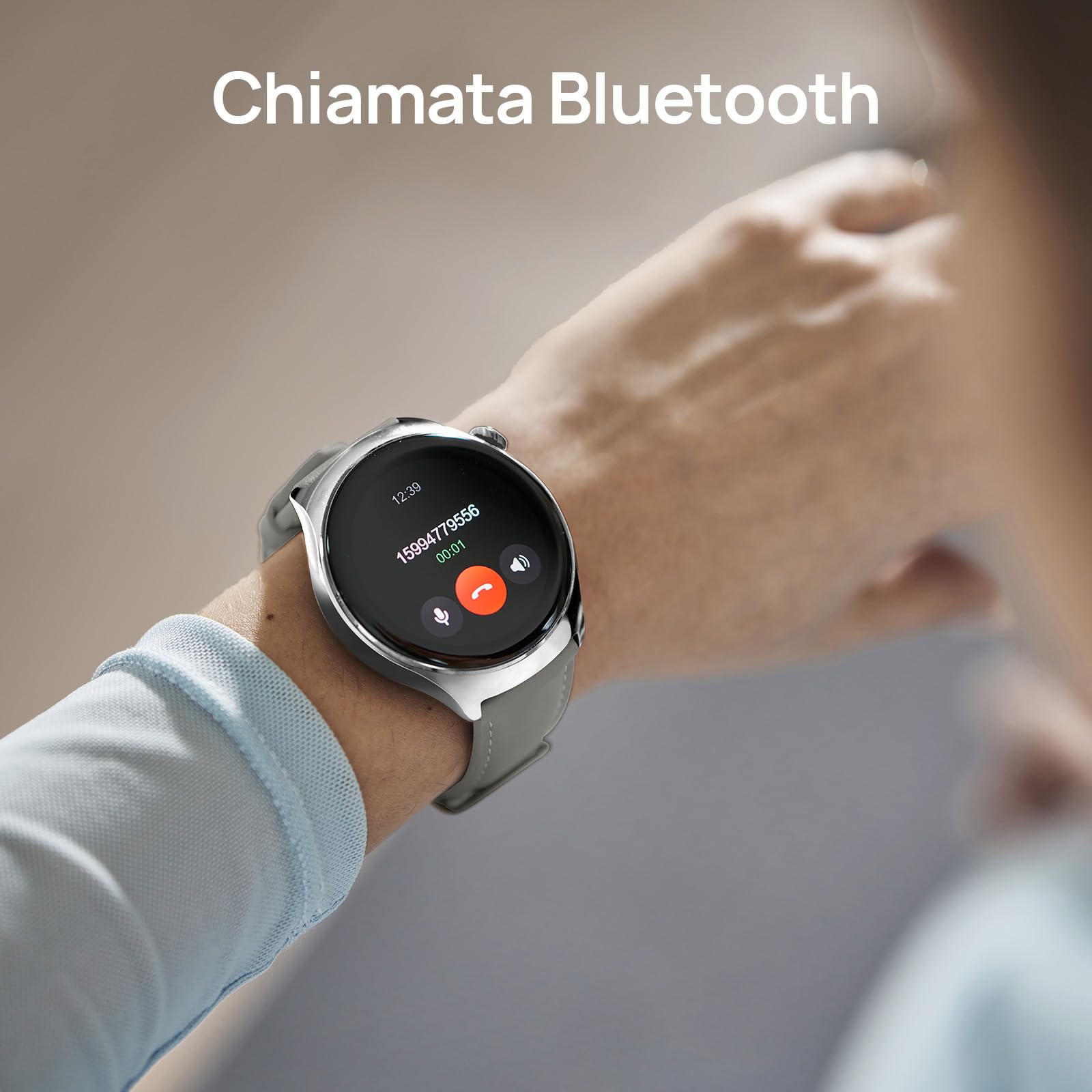Mibro Lite3 Pro Smartwatch Uomo Donna per Corsa, GPS, 1,32'' AMOLED, Grigio | 15 Giorni Autonomia, Chiamate Bluetooth, Monitoraggio Fitness, Sonno & Battito, per Corsa/Trekking/palestra, per Android/iOS