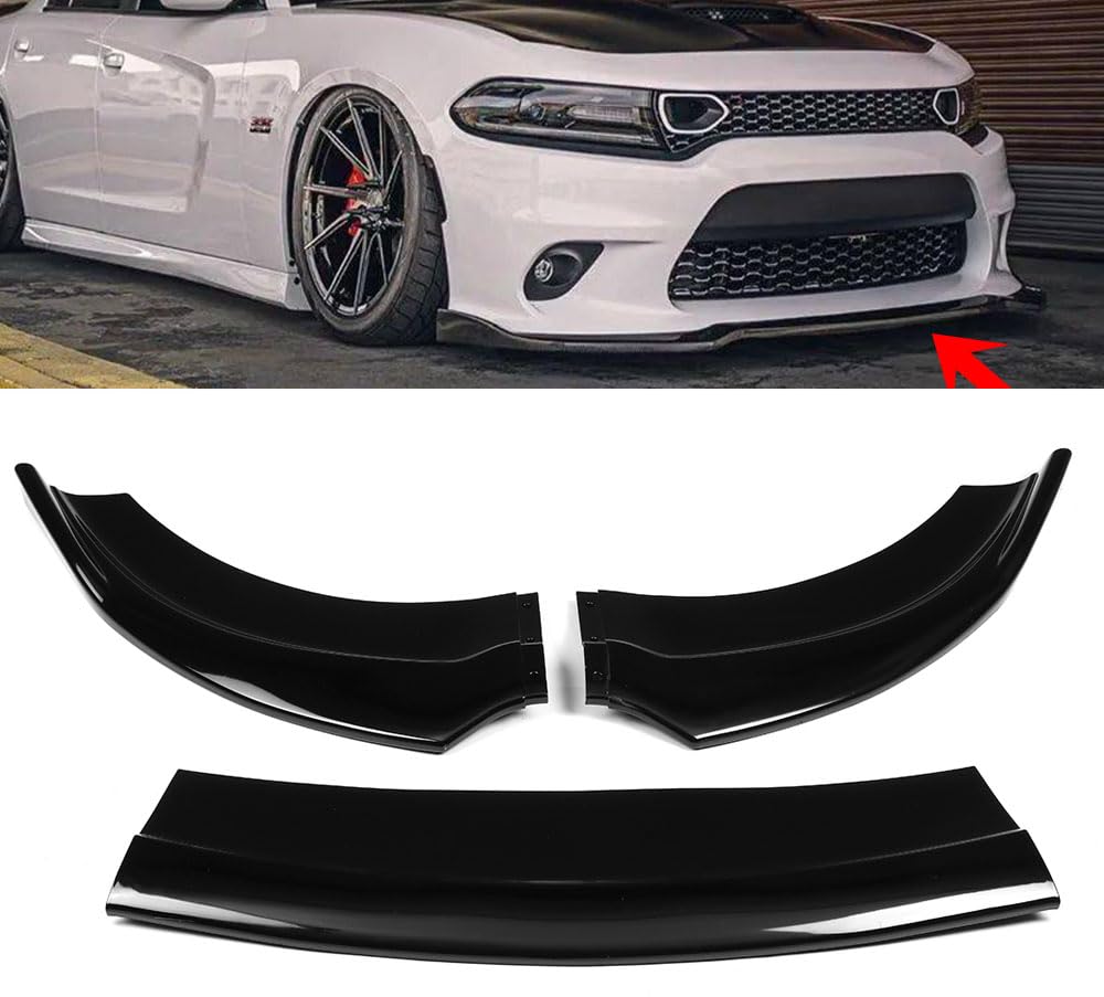 Spoiler avant Dodge Charger SRT 2015-2019 pour masquer les rayures du bas de caisse - 7
