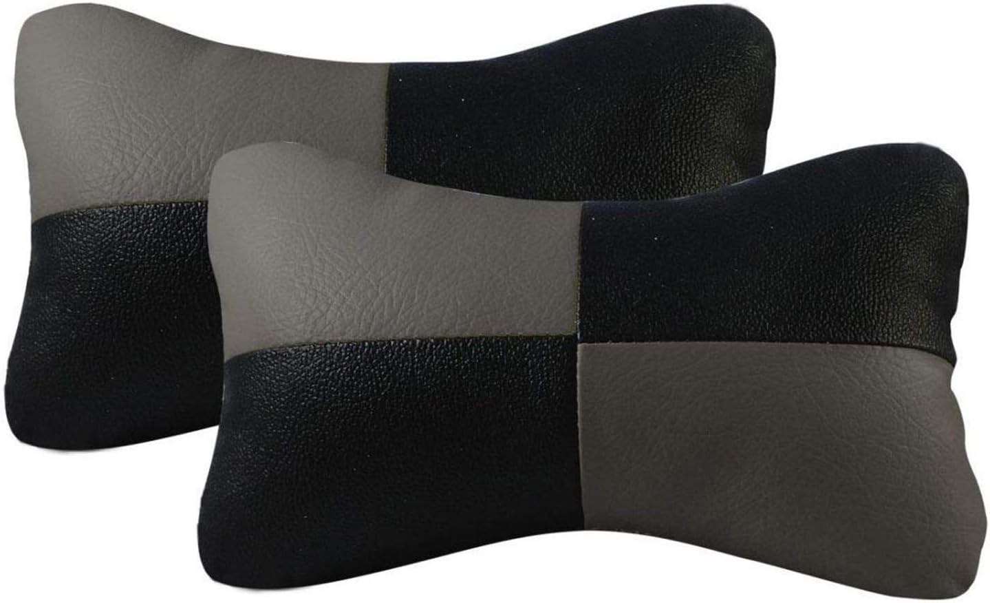 Semaphore Auto Head Neck Rest Cushion Relax Neck Support Headrest Comfortable Soft Pillows for Travel Car Seat & Home(Black/Grey) for Isuzu D-Max V-Cross