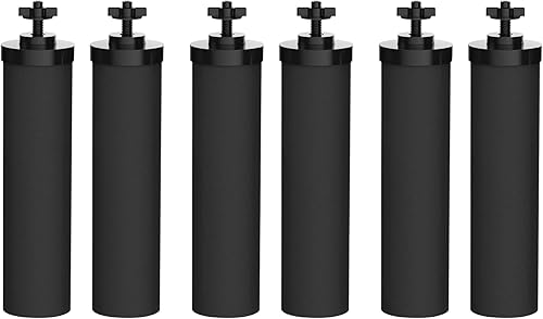 Filterlogic Filtro de agua certificado NSFANSI 372 repuesto para elementos de purificación negros BB9-2 y sistema de filtro de gravedad serie disponible en Yaxa Guatemala