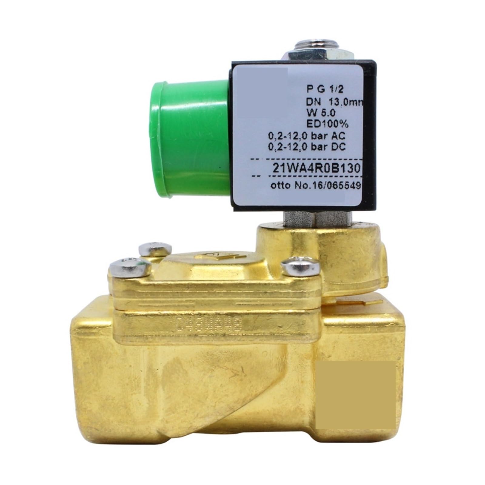 PXQCHAVLN Electromagnetic Valve 21wa4r0b130 110v Dn15 Two Way Pilot Electromagnetic Switch Water Valve(220 Volt)
