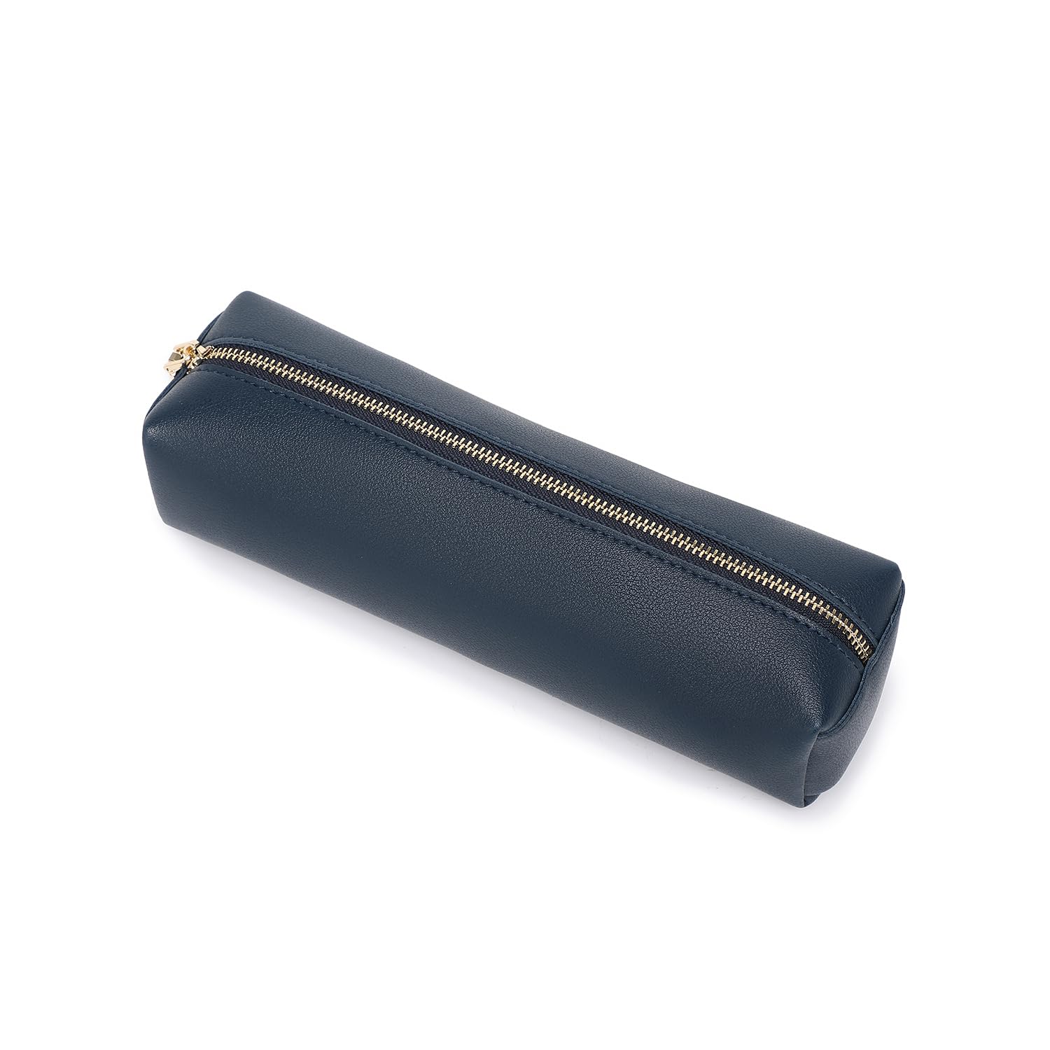 YONBEN Pencil Case Big Roomy Pen Holder Storage Pouch (Navy Blue, FL)