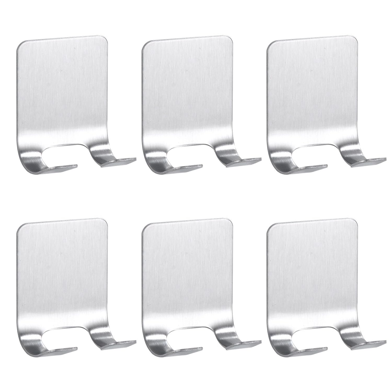 6 Rasoi, Ganci da Ricamo, Ganci per Bagno, Semplici Ganci in Metallo, Adatti per Camere da Letto, Soggiorno, Cucine.