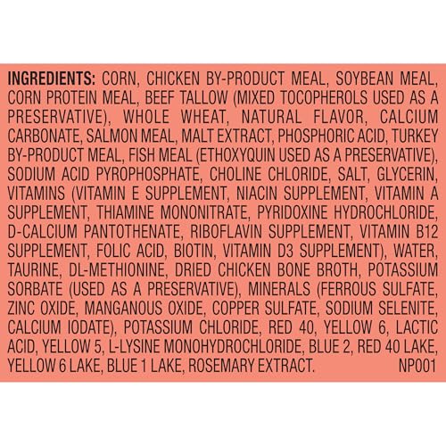 Image of Meow Mix Gravy Bursts, Savory Salmon Flavor Kibble Mix, Gravy Filled Dry Cat Food, 3 lb. Bag