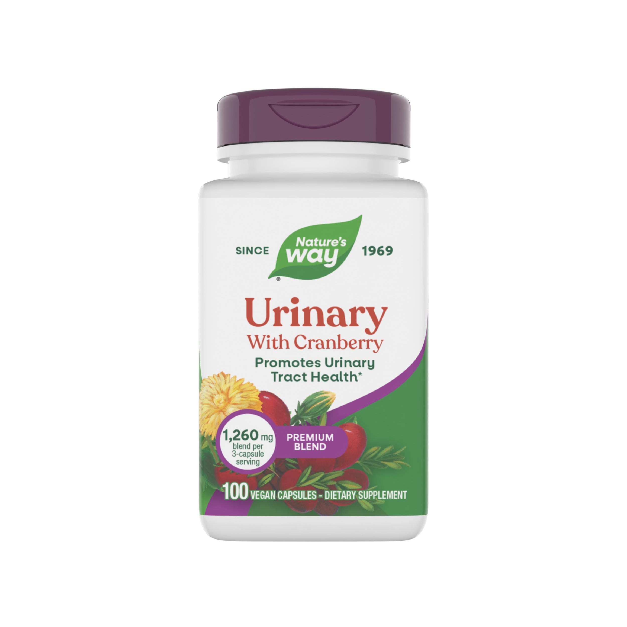 Nature's Way Urinary With Cranberry Capsules - 415 Mg, 100,53419