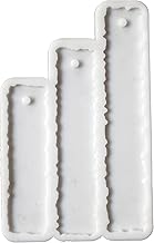 قالب سيليكون لعمل شكل بوك مارك زجزاج ٣ مقاسات مجمع للريزن