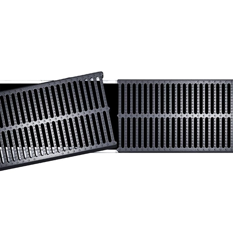 Grille de drainage anti-flaque, grand couvercle à découper pour résoudre l'eau stagnante de cour