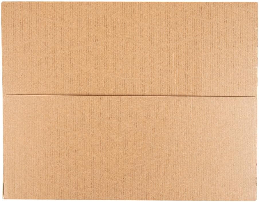 García de Pou – 50 Units – Food Boxes to Take Away 'Thepack' 5 L 310 G/M2 26 x 20.5 x 11.3 cm Natural Wavy Cardboard Nano-Micro