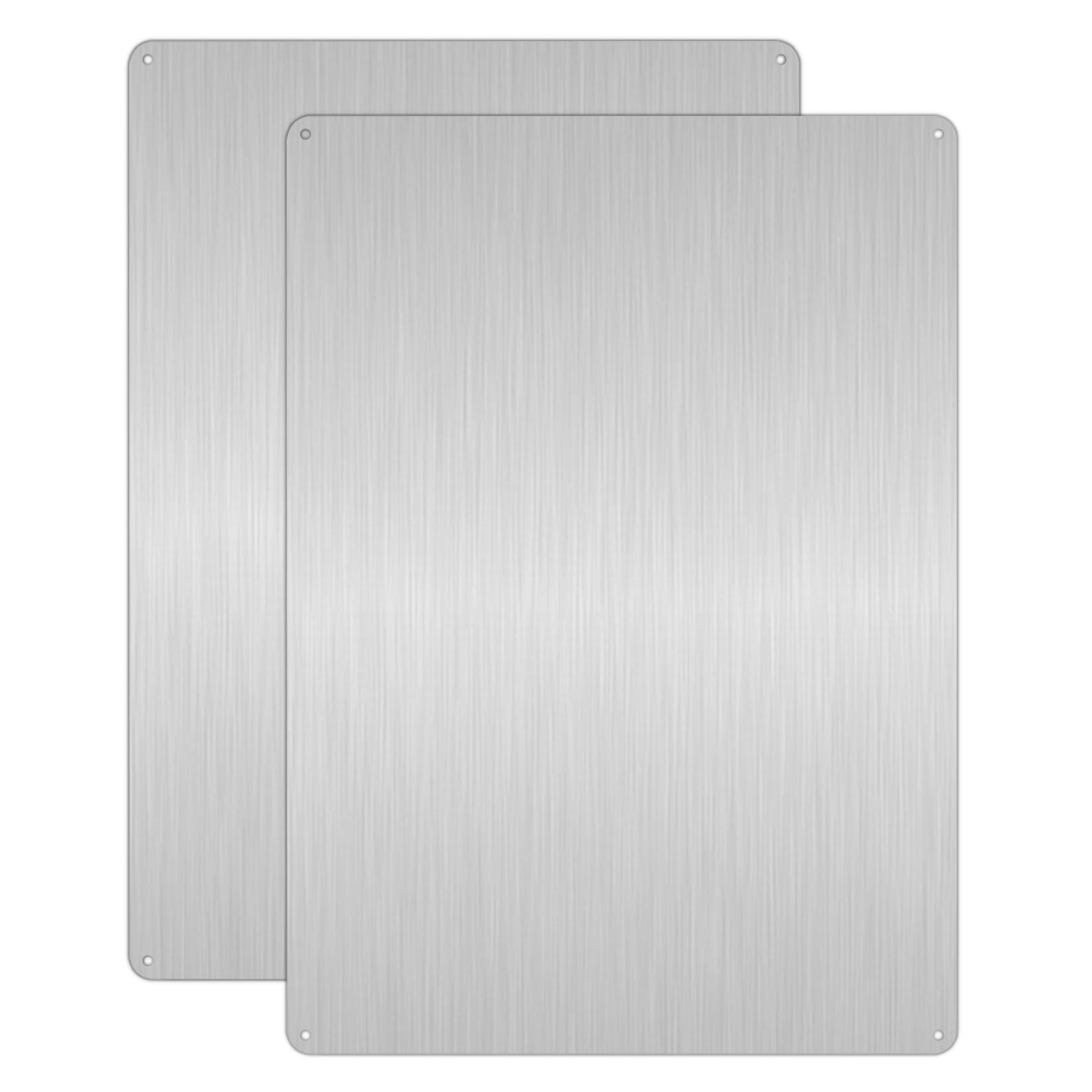 JECOMPRIS 3 Pièces Plaques Aluminium Anodisé Noir 30x20cm - Plaques Vierges Pour Gravure Signalisation