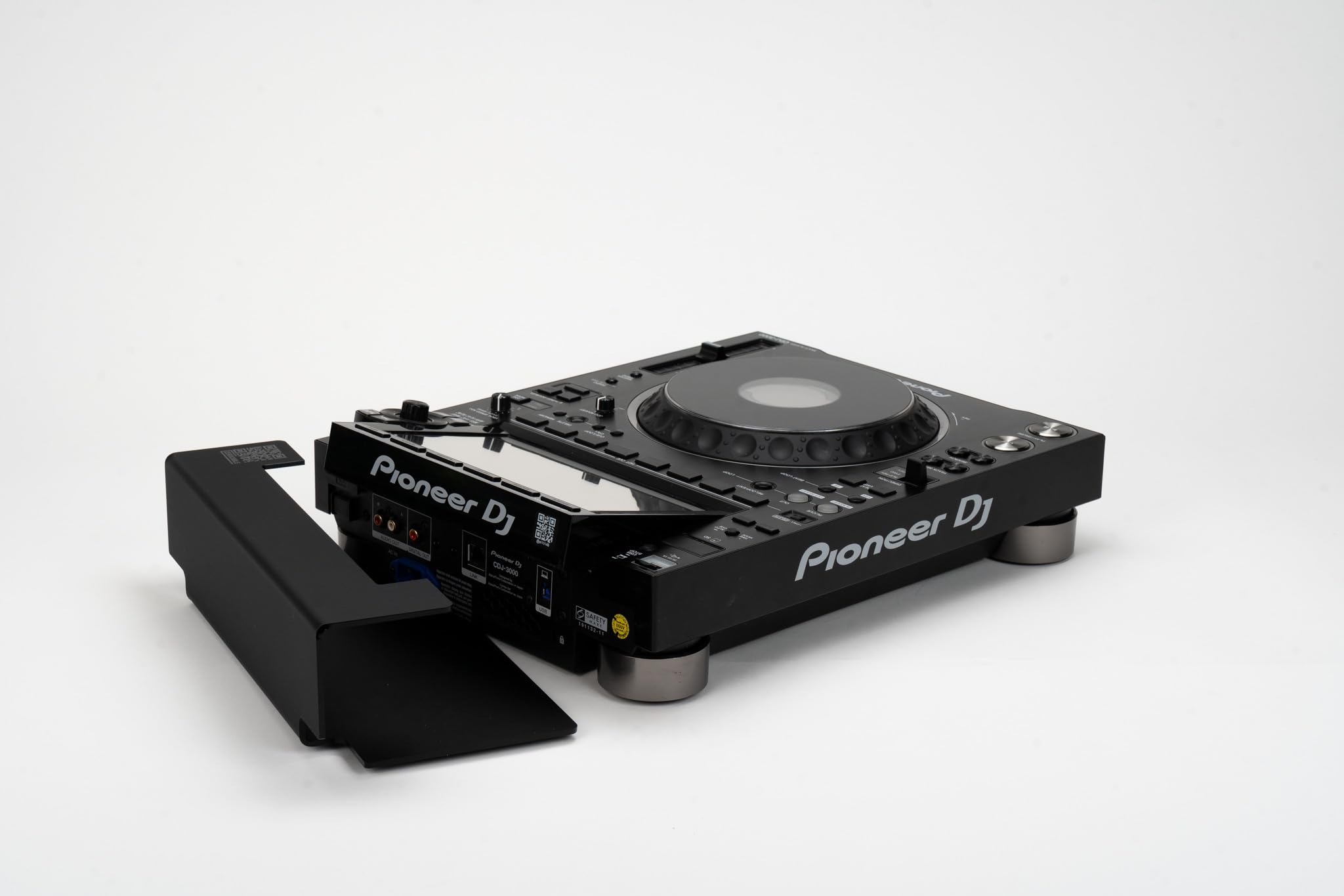Copertura per cavi compatibile con Pioneer CDJ 3000, con canalina per cavi integrata, minimalista, di alta qualità, moderna, funzionale, professionale, DJ Sun Cover Made in Germany