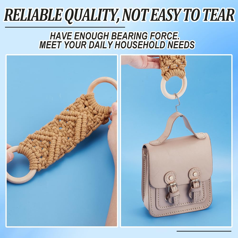 GOMAKERER 2 Pcs 2 Colors Hanging Kitchen Dish Towel Holder - Image 3