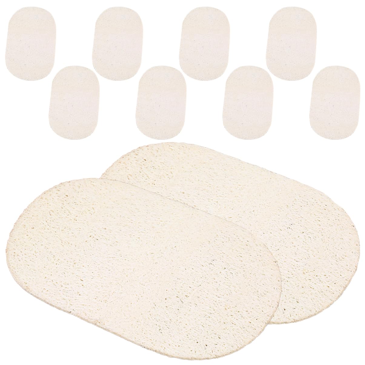 Cabilock Esponjas De Natural para Lavado De Platos De Herramienta De Limpieza De Cocina Y Eficaz para Y Utensilios 10 Piezas X 4