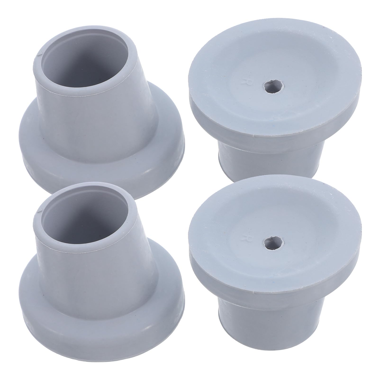 Evita resbalones en la ducha con la funda para pata de silla de baño de goma de 28,5 mm