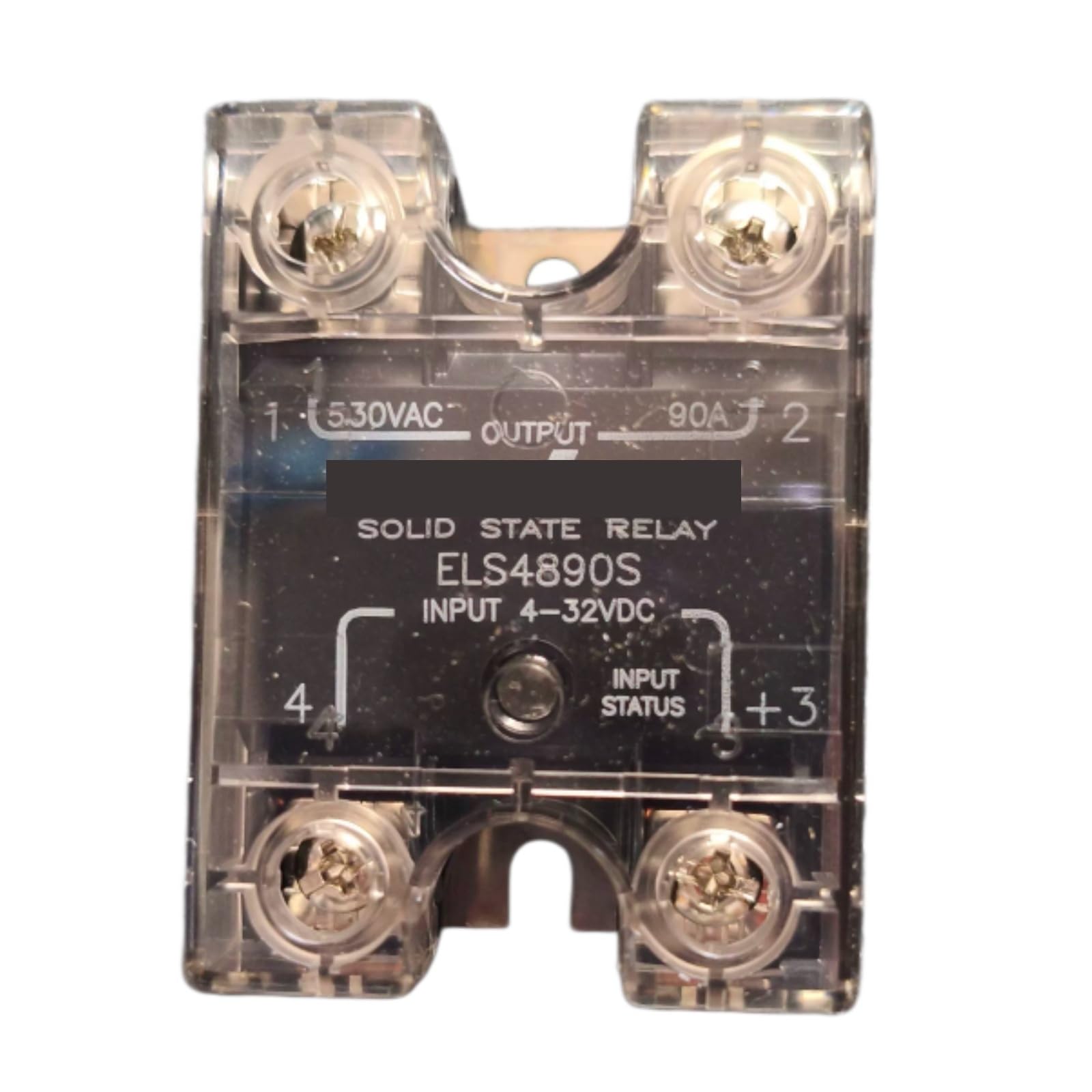 HKEJSJWA SSR Relay ELS4890S 90A, Input 4-32VDC Solid State Relay