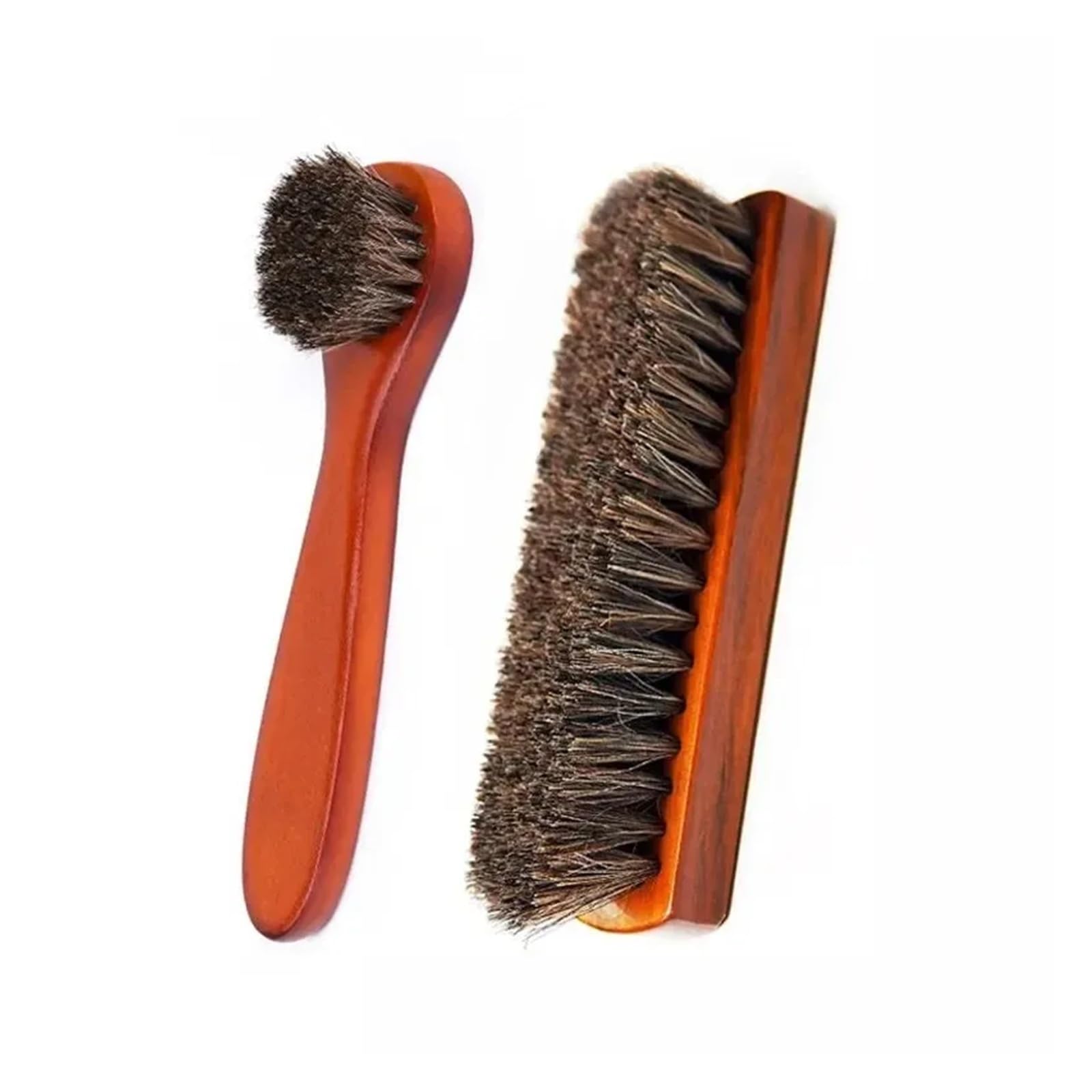 Horsehair brush Horsehair Leather Textile Cleaning Brush for Car Interior Furniture