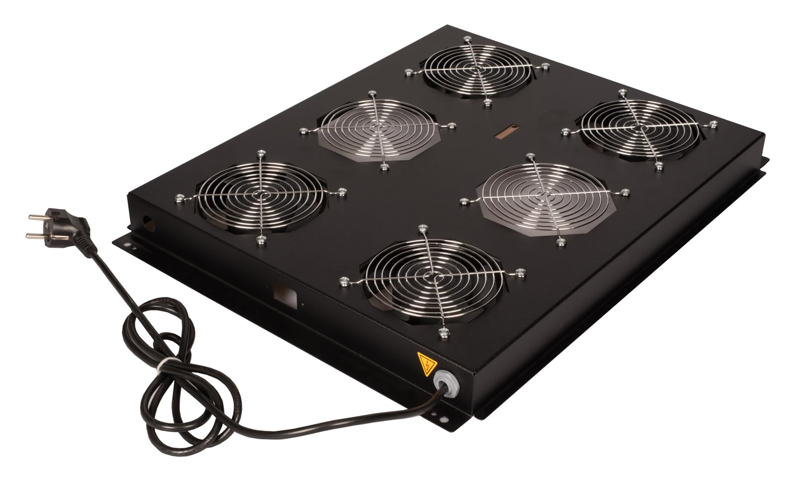 ROLINE Unité de Ventilation de Toit 19 Pouces 4 Ventilateurs, on/Off pour Armoire Serveur Noir