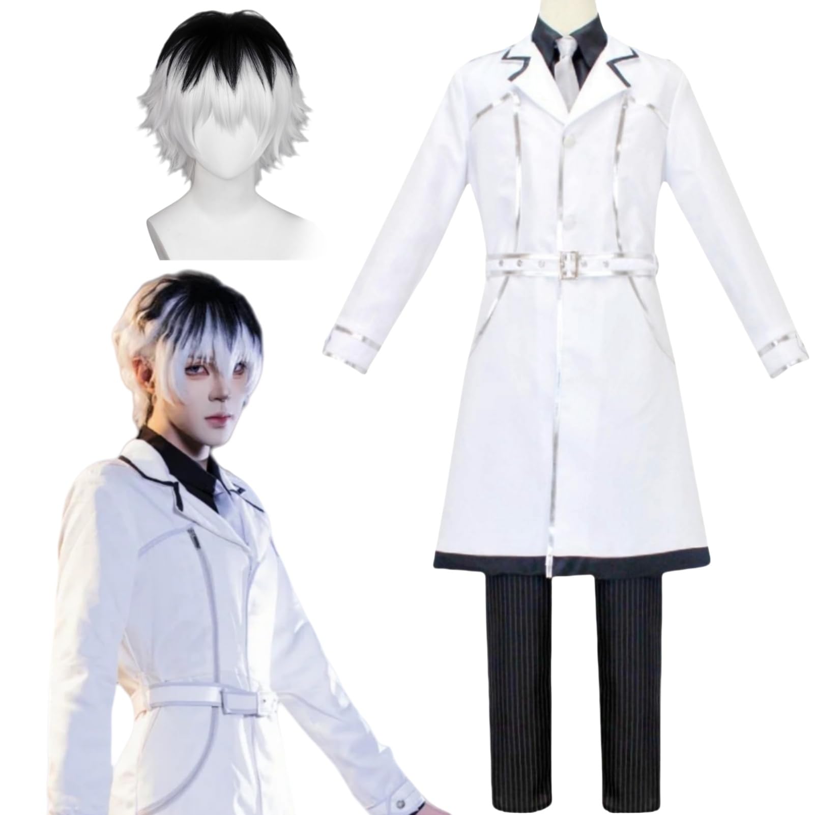 Amazon.co.jp: [LHMQ] 東京喰種トーキョーグール 金木研 コスプレ衣装