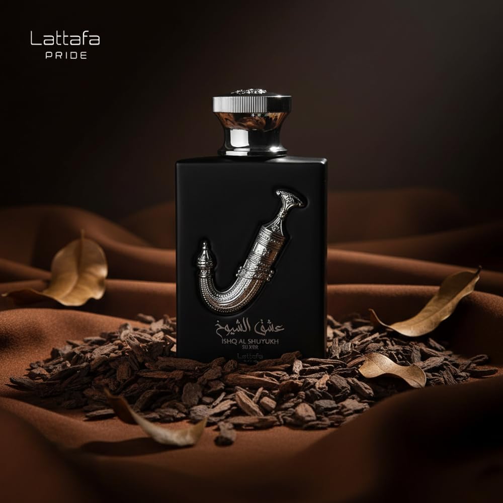 Pride Ishq Al Shuyukh Silver by Lattafa for Unisex - 3.4 oz EDP Spray