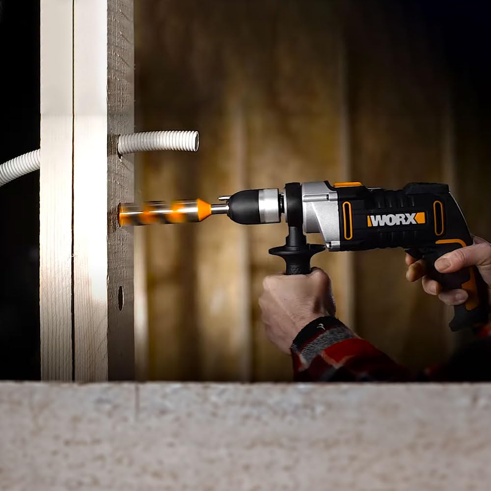 Trapano a percussione WX328 | WORX | 800W di potenza | Bilanciato e leggero per prestazioni migliori