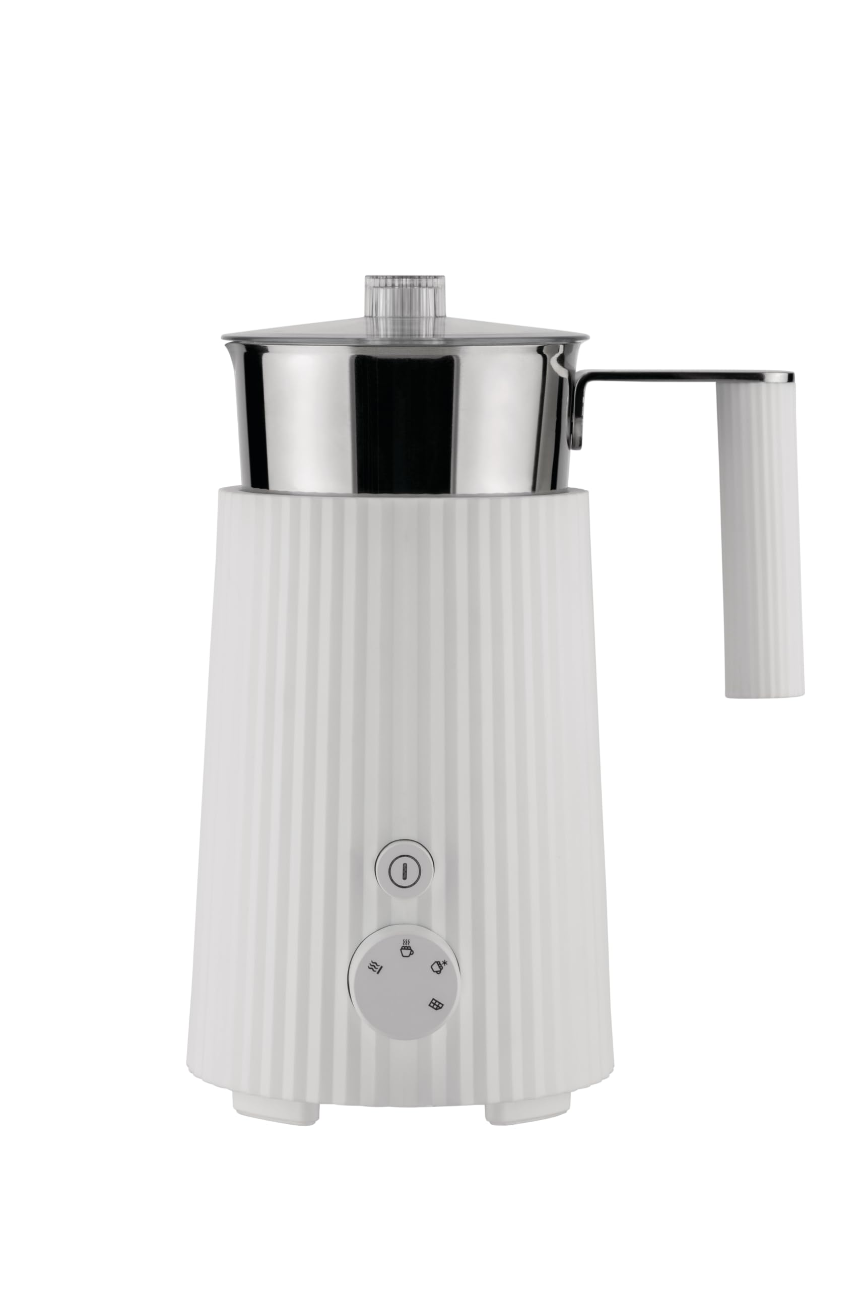 Amazon.com: Alessi Plissé Multifunction Milk Frother/Jug White