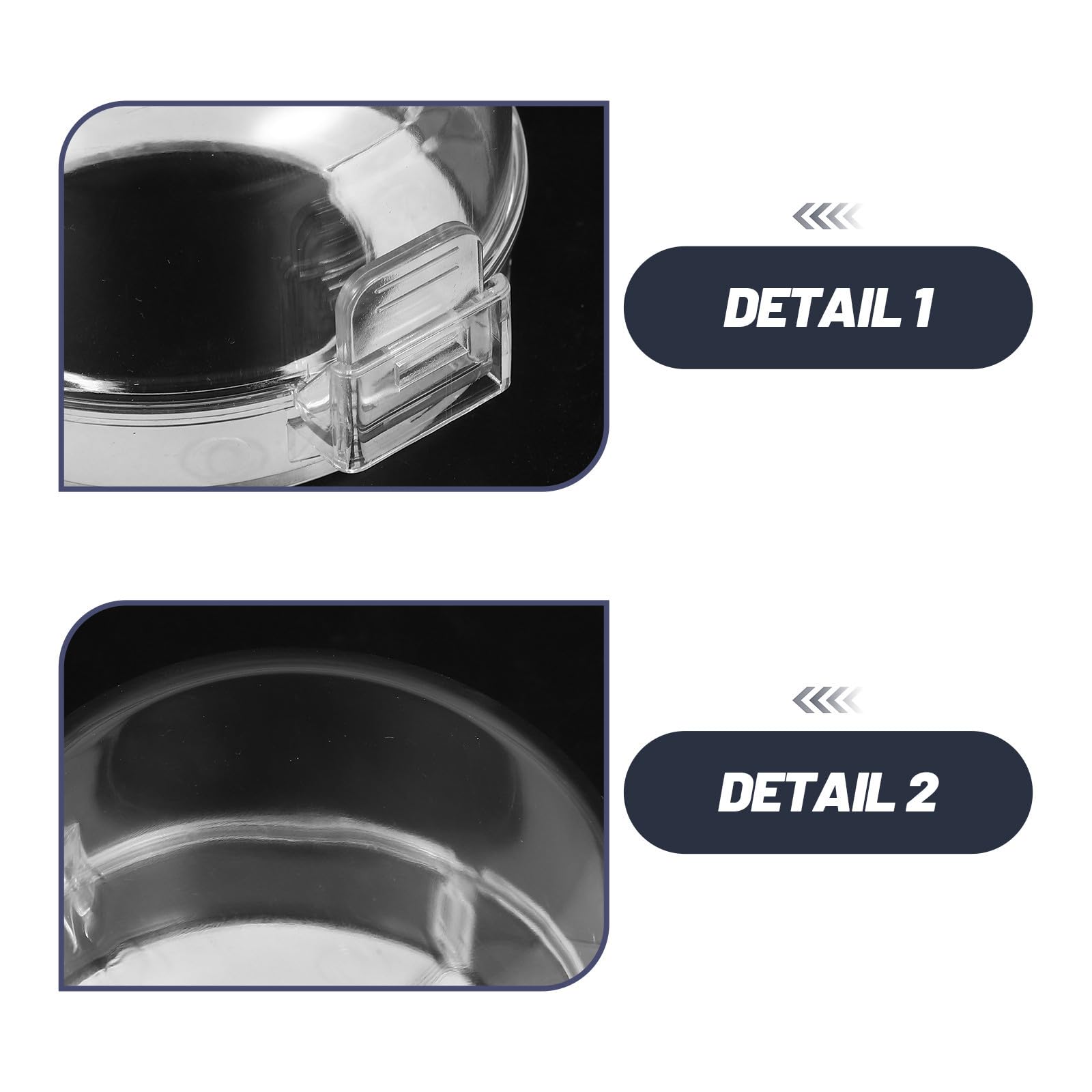 Mikikit 12 Pièces Protection Étanche pour Boutons de Cuisinière à Gaz Résistante Chaleur aux Taches Couverture de Sécurité pour Usage Domestique
