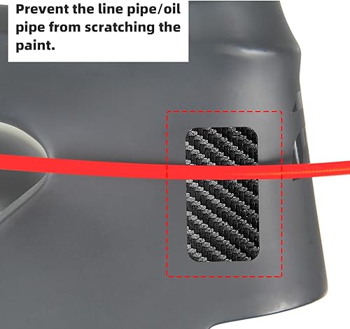 Miniatura 6 de FLY_H Adhesivo de protección para marco de bicicleta, cinta protectora para cadena de bicicleta, protector de cadena de bicicleta, calcomanías de