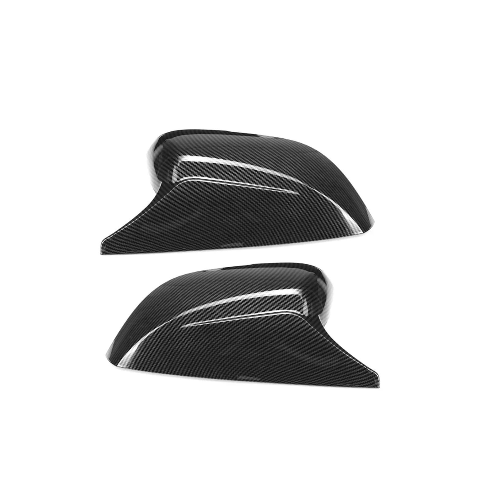Extérieur Boîtier Rétroviseur Pour Infiniti Q50 Q50S Q70 2014 - UP Pour Infiniti Q60 QX30 2016 - UP Housse De Rétroviseur Coque drétroviseur latéral de voiture(Carbon Look)