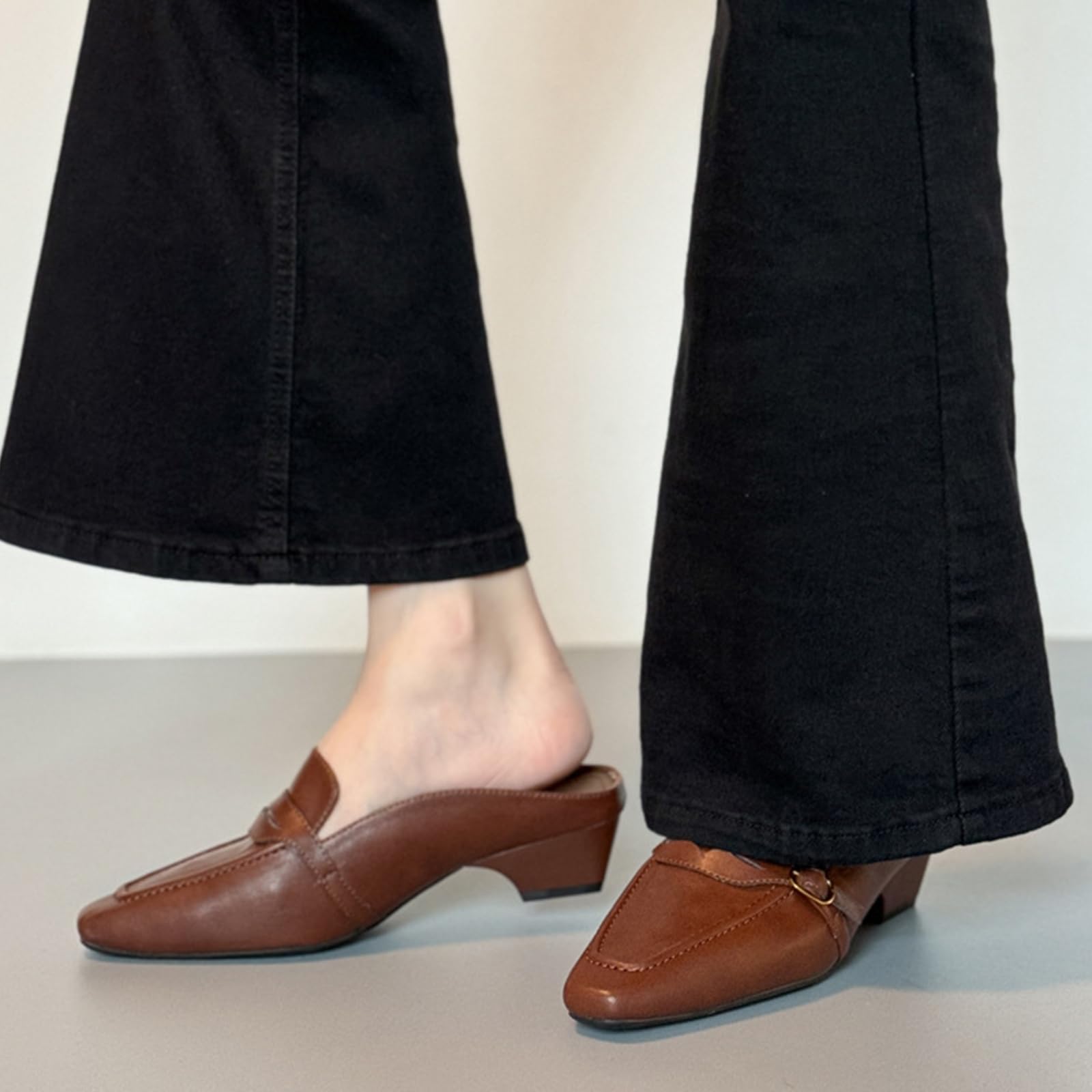 Mules Donna Casual Estive Viaggio Quotidiano | Viaggi Vacanza, Passeggiate In Città, Stile Weekend, Guardaroba Stagionale