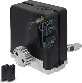 Motor Dz 1/4hp 2 Controle Portão Eletrônico Deslizante - 220V
