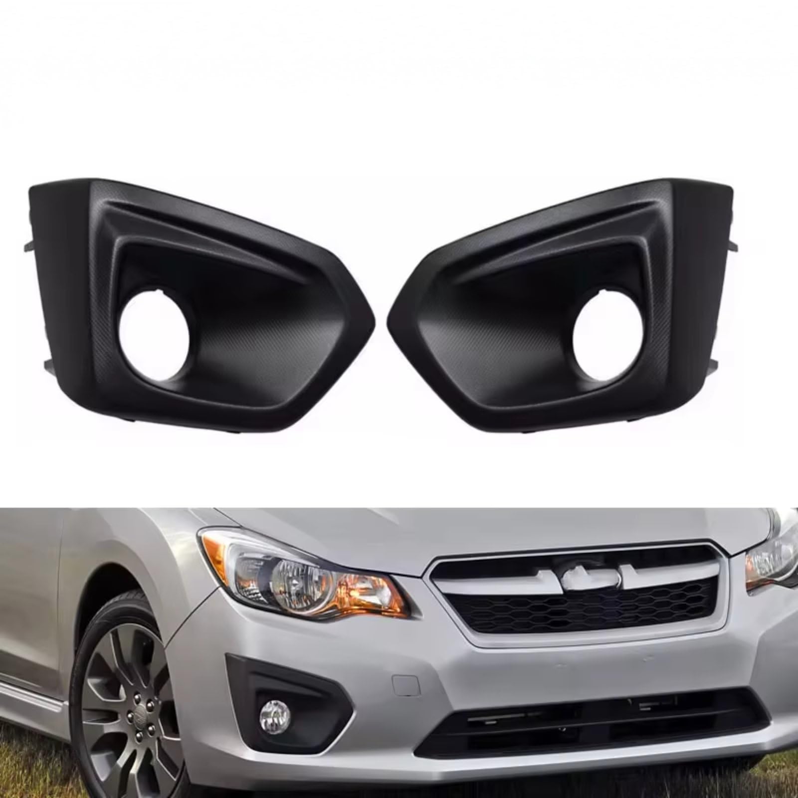 SUBARU IMPREZA フロントバンパー　フォグカバー付き Amazon | フォグランプカバーベゼル Compatible With Subaru For