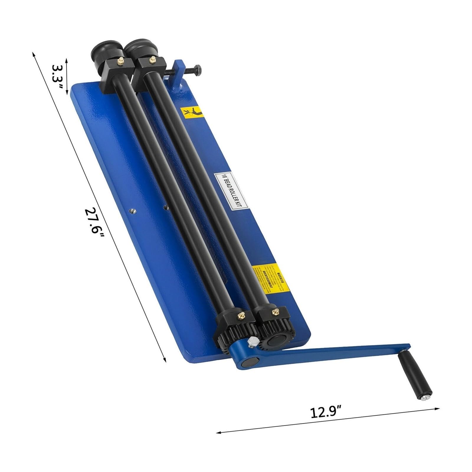 Heavy Duty obrotowa maszyna do kształtowania koralik Roller 460mm 18 "1.2mm 6 zestawów rolek Roller Roller do warsztatu narzędzia dla majsterkowiczów