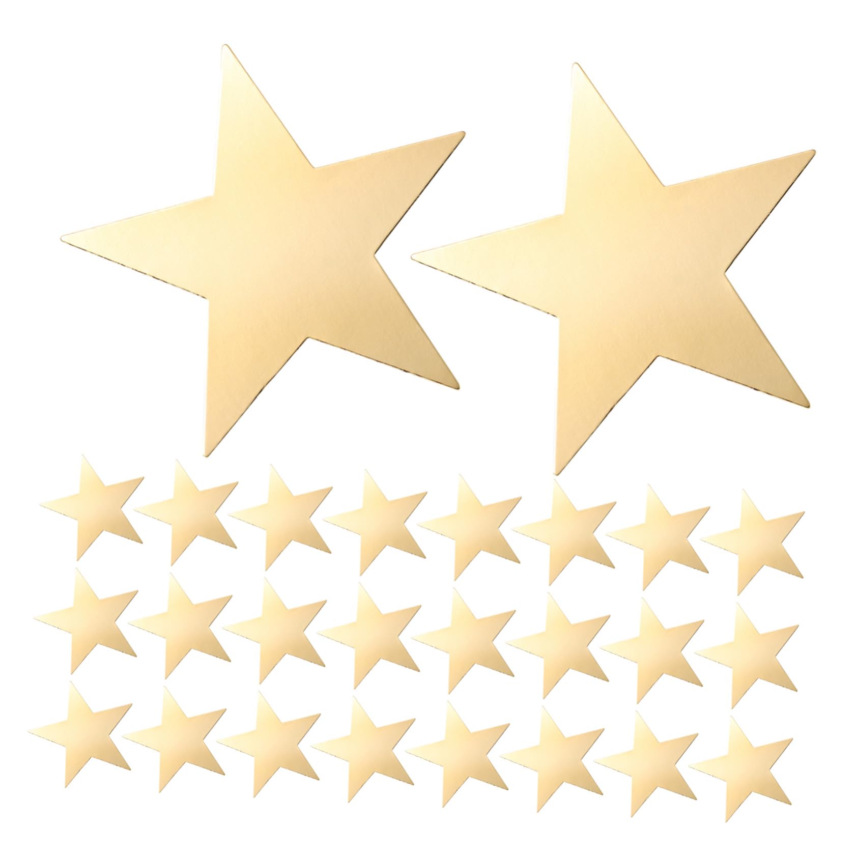 Estrellas de papel para manualidades infantiles álbumes de recortes y adornos de pared