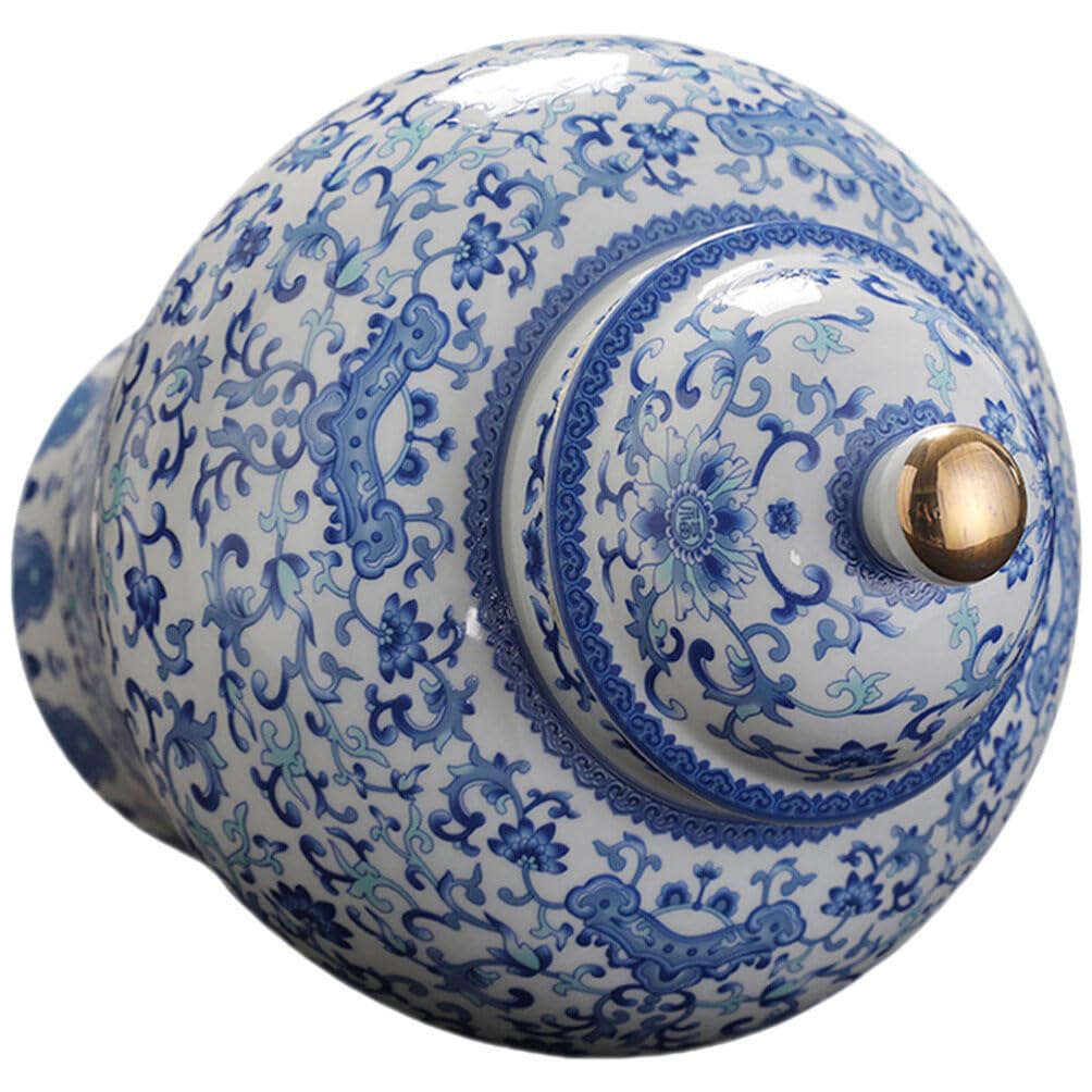 Pot à Thé En Céramique Fait à La Main,boîte De Prairie (thé,sucre,grains De Café,etc.),bidon De