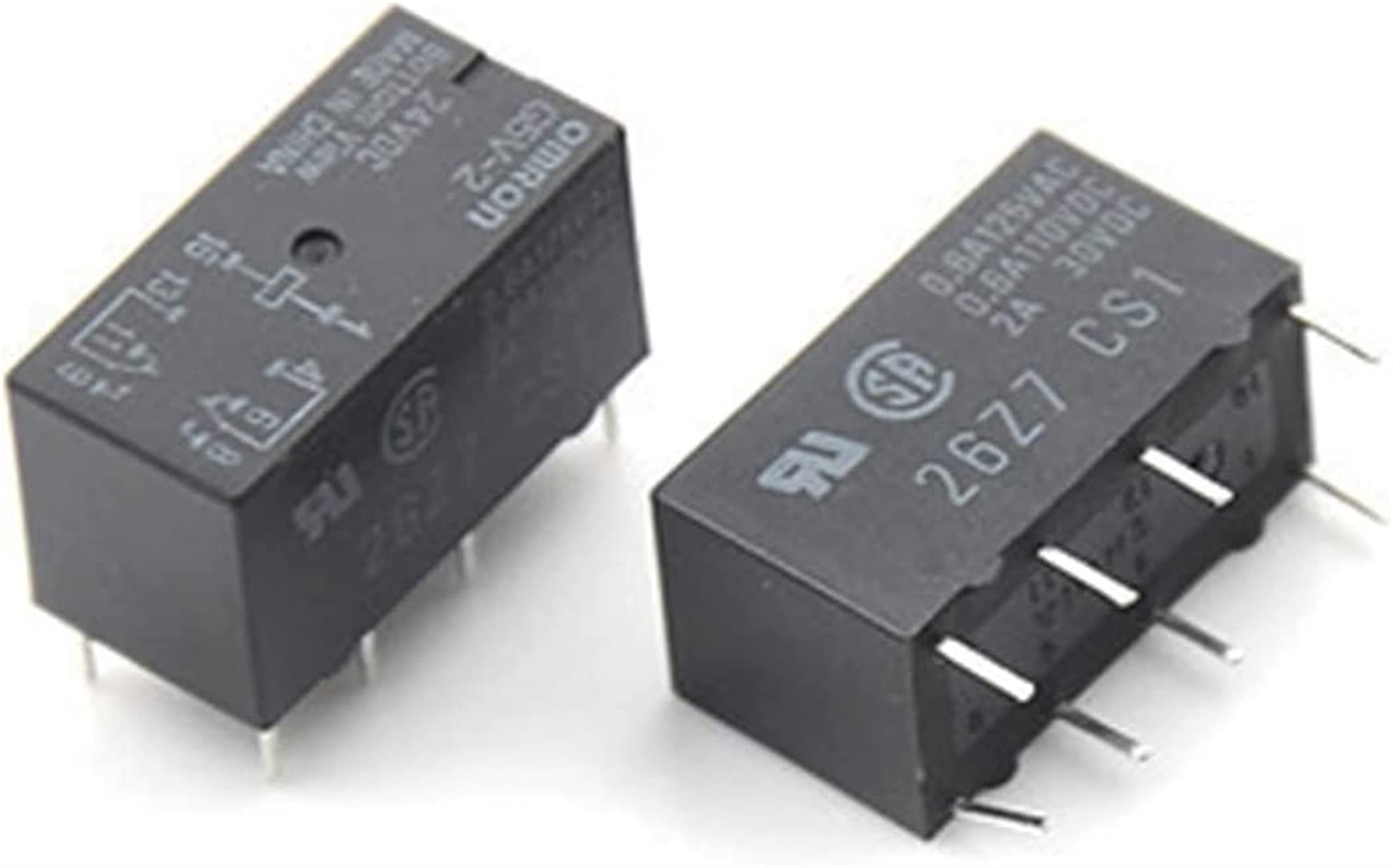 LKPEHTAGN Relay 5PCS G5V-2 5VDC 12VDC 24VDC 5V 12V 24V