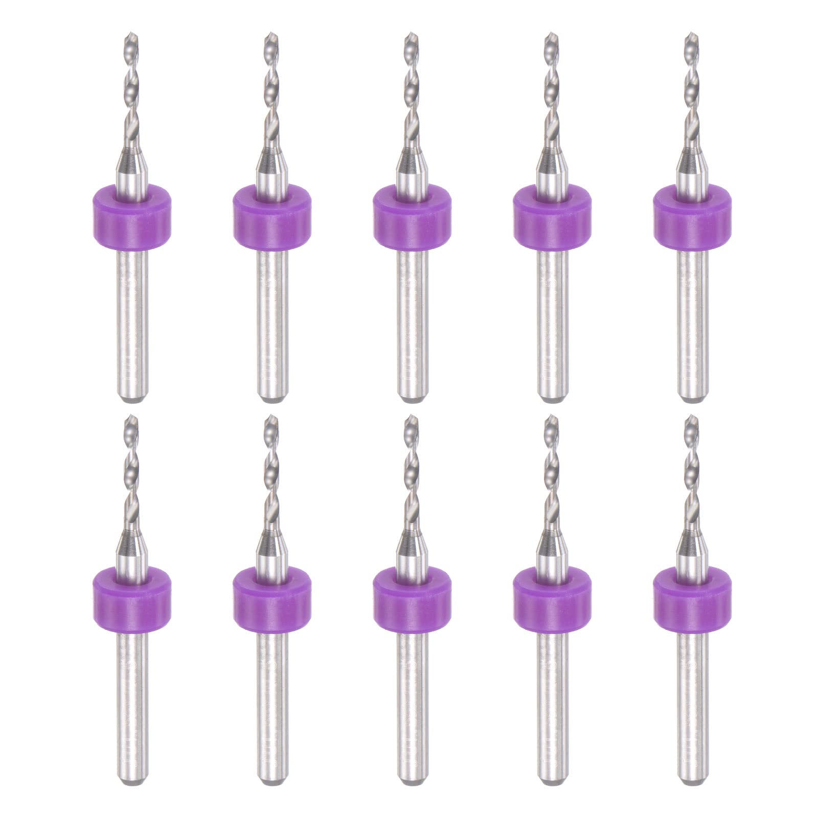 PCB Drill Bits Set - 1/8" Shank Tungsten Carbide -17