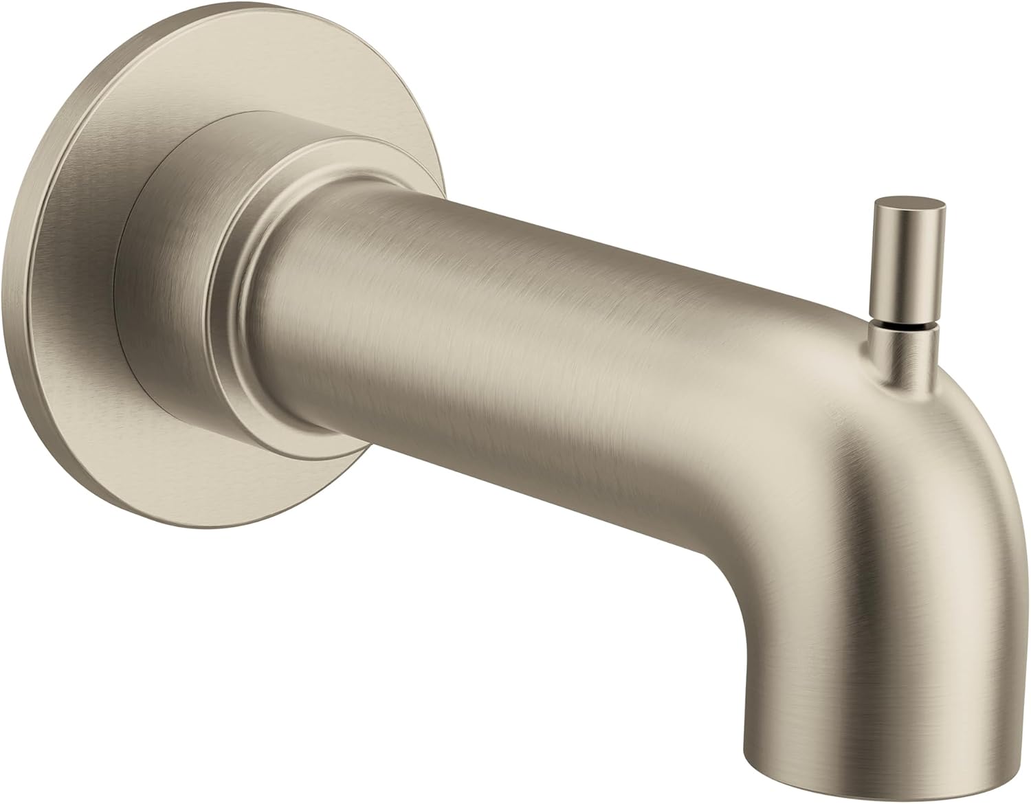 Moen 3346BL Cia Diverter Tub Spout with Slip-fit CC Connection, Matte Black