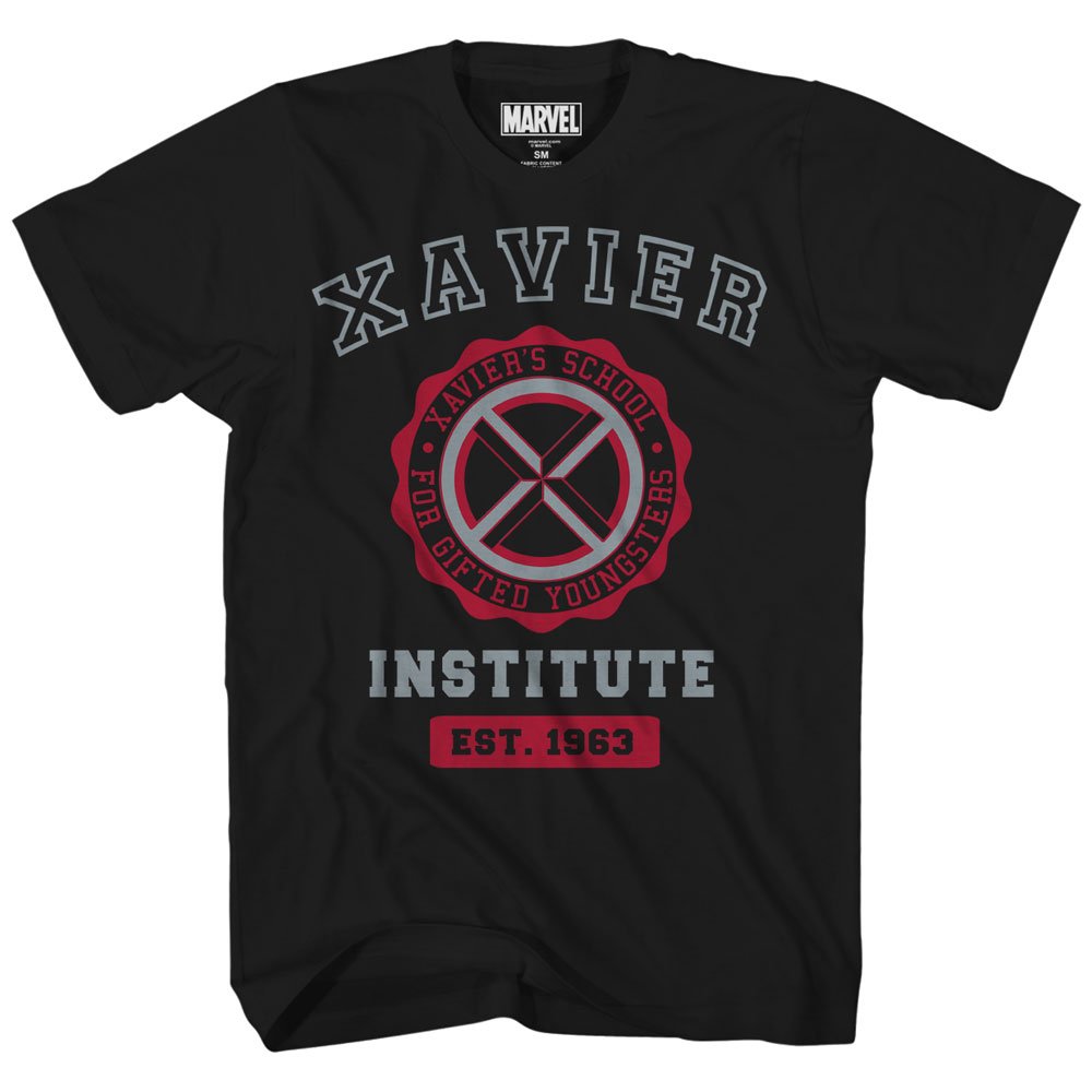 MarvelX-Men Professor Xavier Institute Logo X-Force Adult Tee T-Shirt