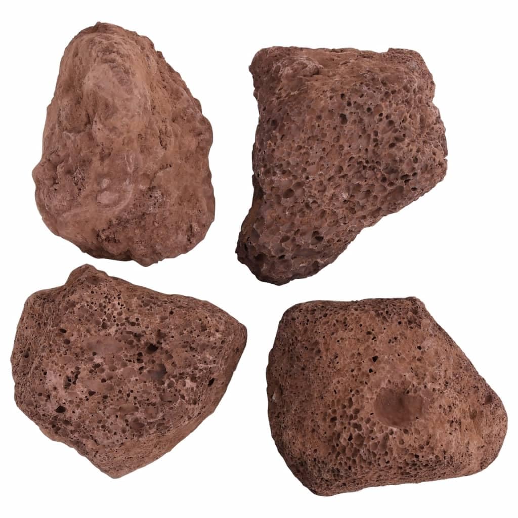 Genérico Rocas volcánicas Rojas 10 kg 10-30 cm,Producto para Mascotas y Animales,Productos para Mascotas,Productos para Peces,Decoración de acuarios,Rojo,10.6 kg,155323